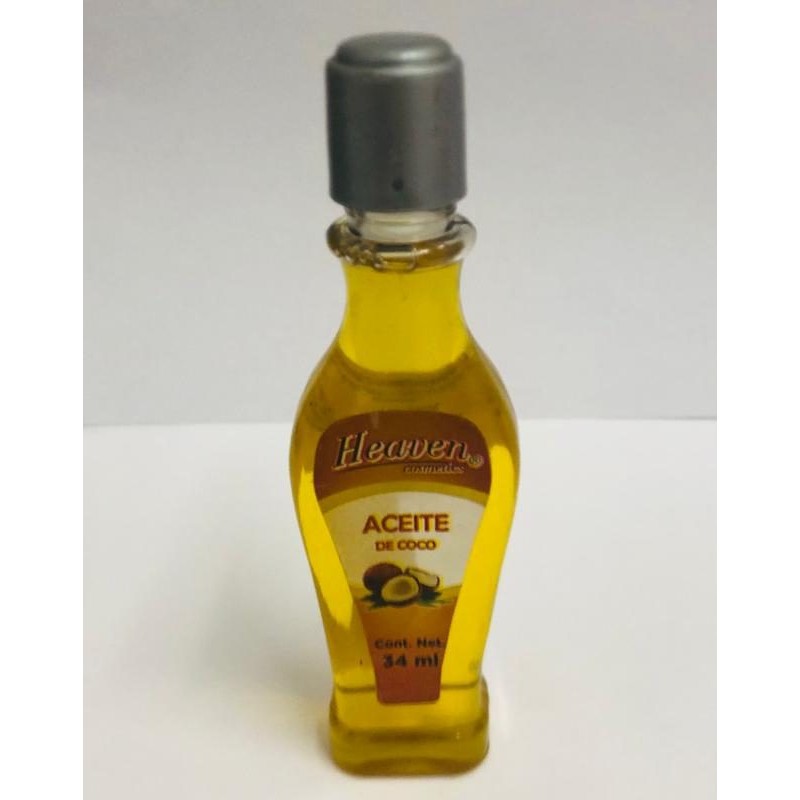 ACEITE, HEAVEN, 34ml, de mamey, coco, argan, almendra o uva