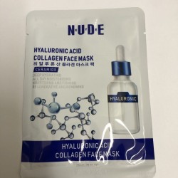 HYALURONIC ACID COLLAGEN, face mask, NUDE NEW