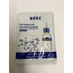 HYALURONIC ACID COLLAGEN, face mask, NUDE NEW