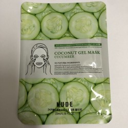 Coconut gel mask, CUCUMBER, NUDE NEW, 23ml