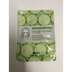 Coconut gel mask, CUCUMBER, NUDE NEW, 23ml
