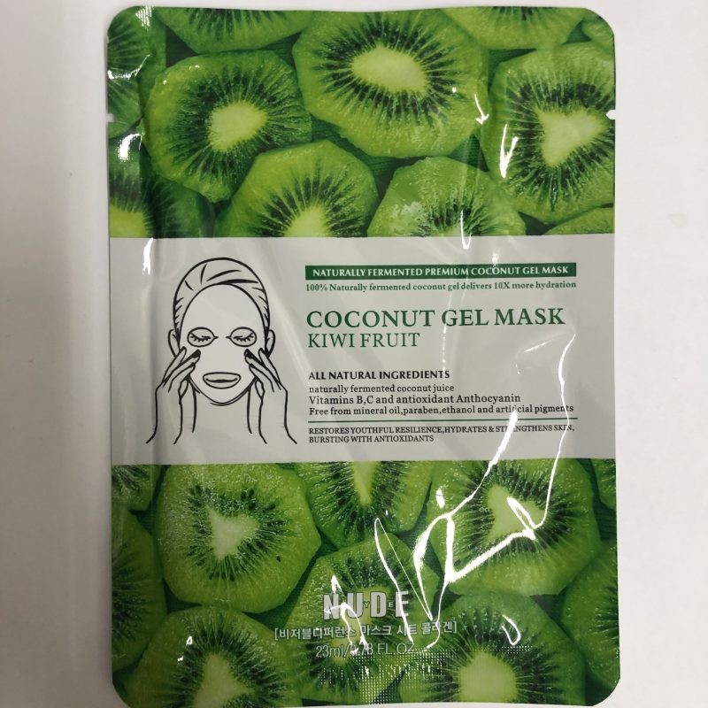 KIWI FRUIT coconut gel MASK, NUDE NEW, 23ml