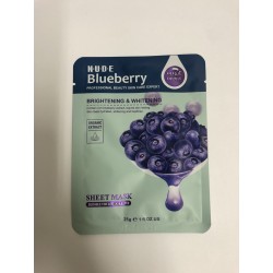 BLUEBERRY, mascarilla facial, NUDE NEW