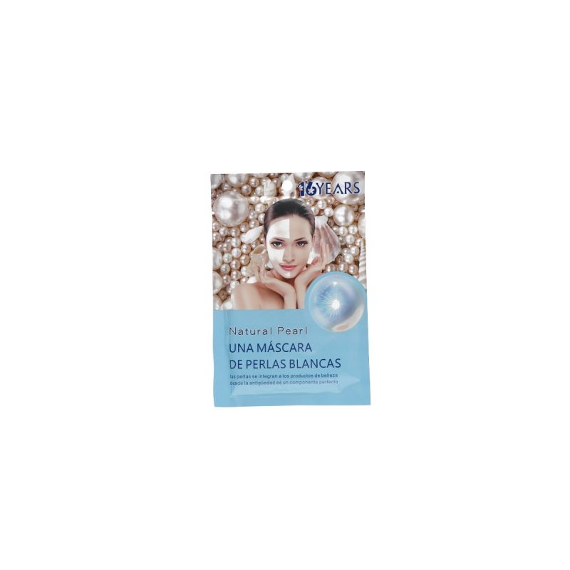 Mascarilla PERLAS BLANCAS, 16 YEARS