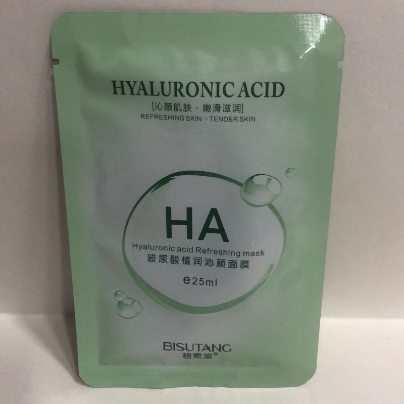 Mascarilla HA, Hyaluronic Acid refreshing, BISUTANG