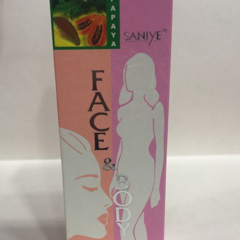 FACE & BODY SCRUB GEL, SANIYE