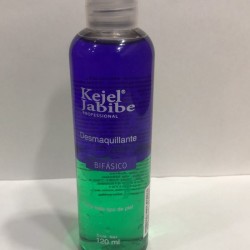 Desmaquillante BIFÁSICO, KEJEL JABIBE, 120ml, HERBAL