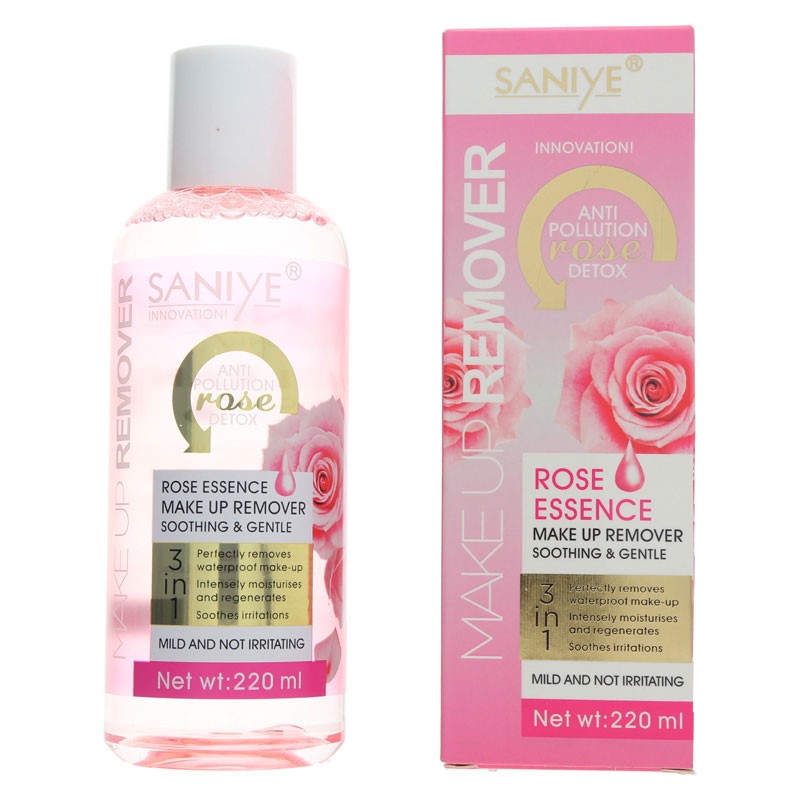 MAKE UP REMOVER, SANIYE, ROSE ESSENCE