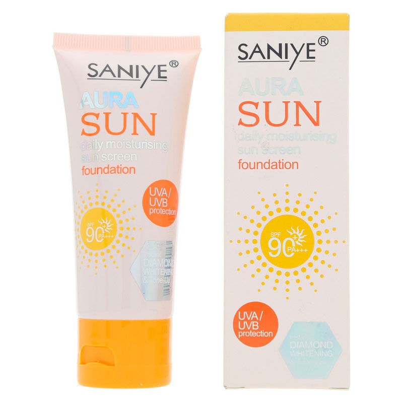 AURA SUN, sun screen, SANIYE, protector solar