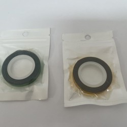 CINTA para uñas, metálica