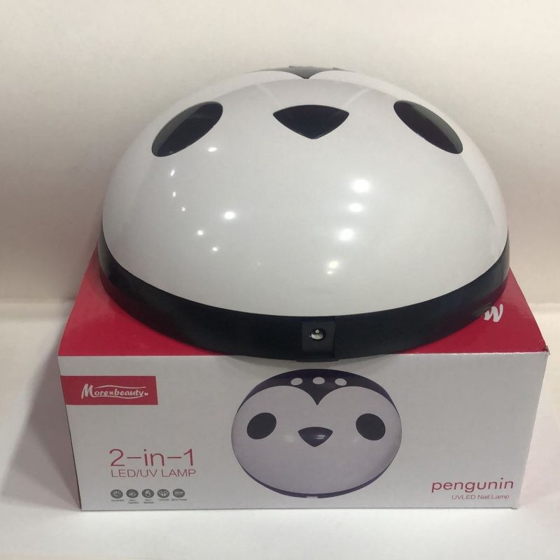 MORE X BEAUTY, 2in 1, UVLED Nail Lamp, PENGUNIN