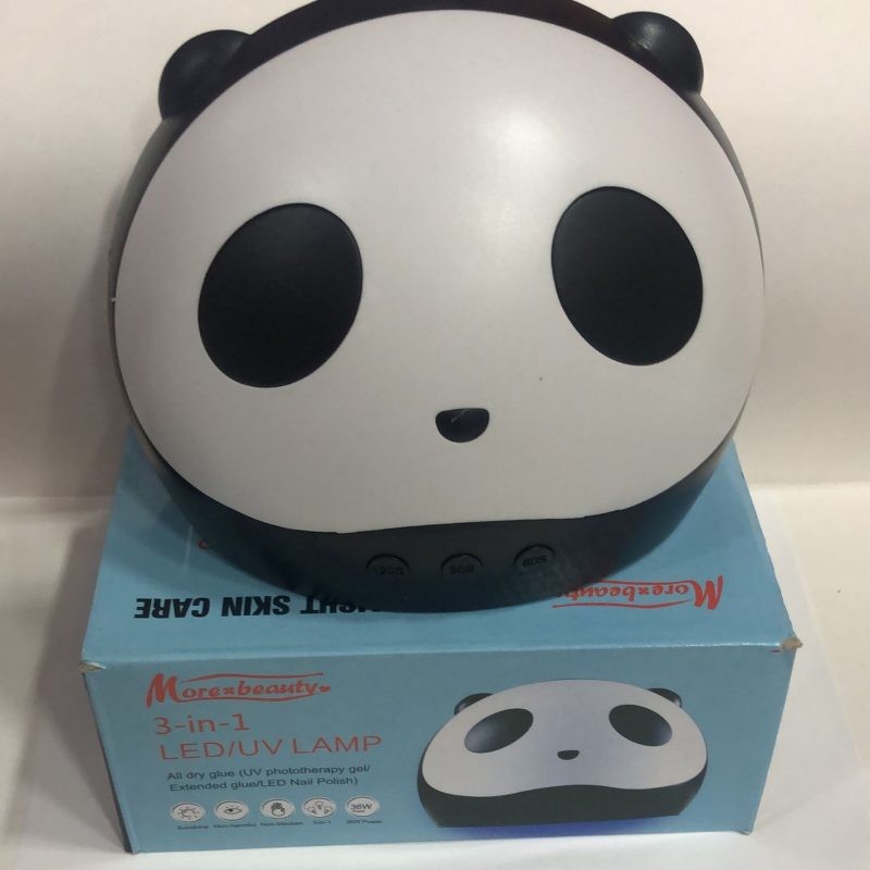 MORE X BEAUTY, 3 in 1, LED/UV LAMP, Panda