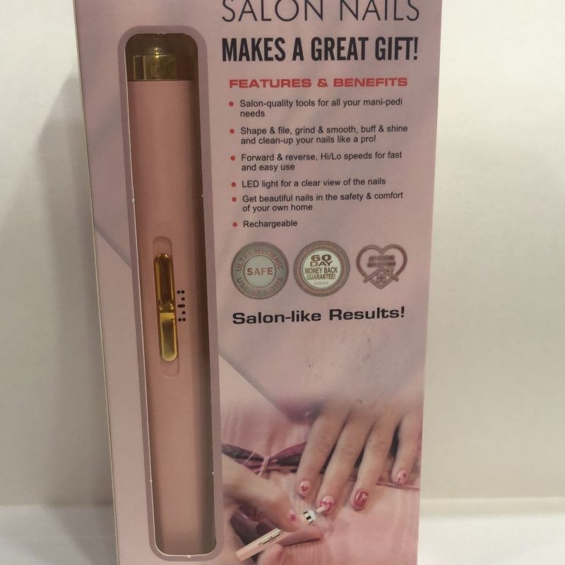 Salon Nails, 5 professional-grade Nail Care Heads