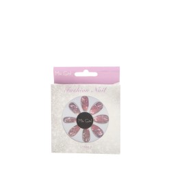 FASHION NAILS, MIX GIRL, 12 nails