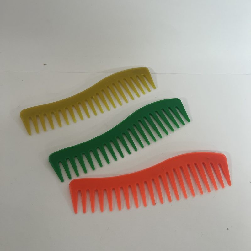 Peine Tiburón, Colores Cítricos 17 X 4.5 cm.