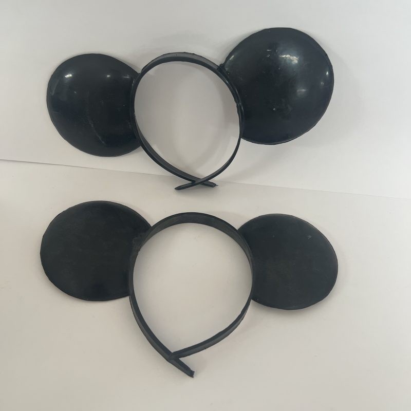 DIADEMA de plastico con OREJAS, colores surtidos