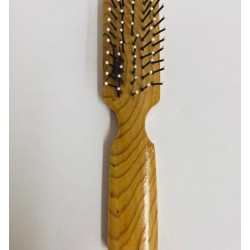 Cepillo de madera angosto de 16.5 cms, colores surtidos