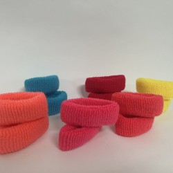 DONA para cabello tipo TOALLA, THANIA, fosfo, 2.5 cm.