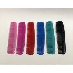 Peine para caballero, colores firmes 12.5 X 3 cm