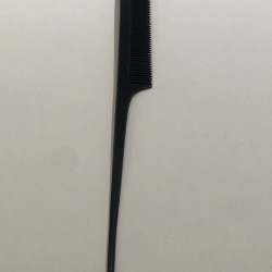 Peine colita, color negro 21 X 2 cm