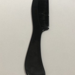 PEINE MALDITO, color negro, 18.5 x 3.5 cm