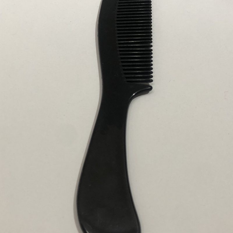 PEINE MALDITO, color negro, 18.5 x 3.5 cm