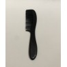 Peine de bolsillo color negro 14.5 X 3 cm