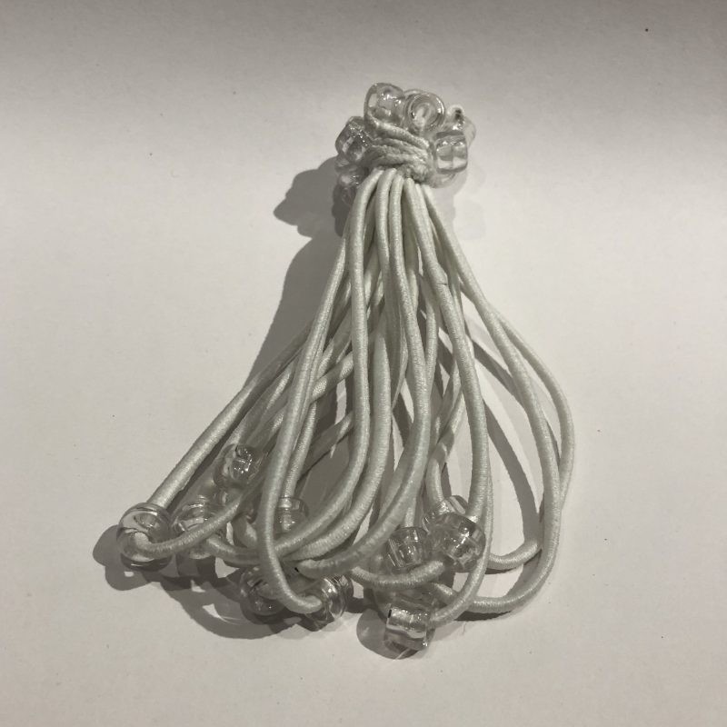 Paquete de 12 COLETEROS, color transparente, 11 cm