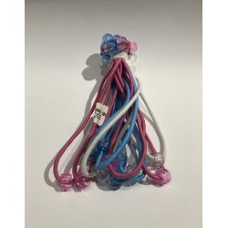 Paquete de 12 COLETEROS, kinder, traslucidos, 11 cm