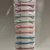 Pasador para cabello, tira con 12 pz, COLORES