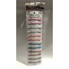 Pasador para cabello, tira con 12 pz, COLORES