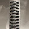 Cuca para cabello, tira de 12 pz negra