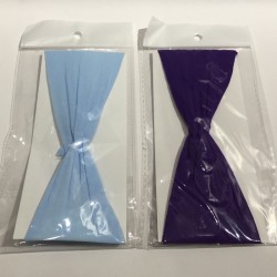 VALERINA CRUZADA para BEBE de licra, colores surtidos, 7 cm