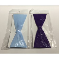 VALERINA CRUZADA para BEBE de licra, colores surtidos, 7 cm