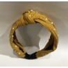 DIADEMA para cabello con nudo, decorada con brillantes y perlas