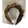 Diadema plizada de terciopelo, colores surtidos