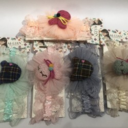 VALERINA para BEBE elastica con moño, AL-LIAN