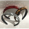 Diadema para cabello de lentejuelas, colores surtidos