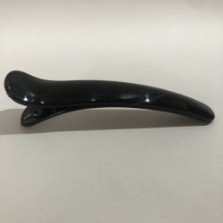 PINZA para cabello pico de garza, negra, 11.5 cm