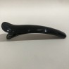 PINZA para cabello pico de garza, negra, 11.5 cm