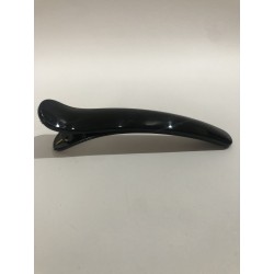 PINZA para cabello pico de garza, negra, 11.5 cm