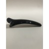 PINZA para cabello pico de garza, negra, 11.5 cm