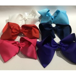 PINZA para cabello caiman, MOÑO GRANDE con NUDO, colores surtidos, 15 cm