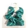 DONA scrunchie, SATINADA con perlas
