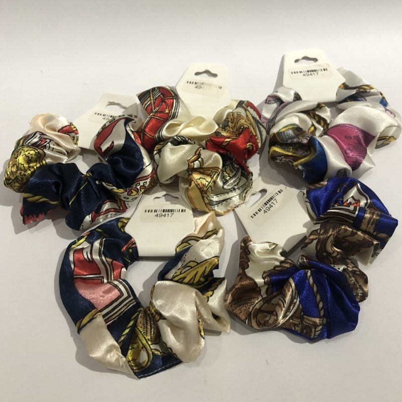 Dona para cabello de tela, modelos surtidos