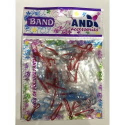 Bolsa de 200 ligas de látex TPU para el cabello AND, escolar